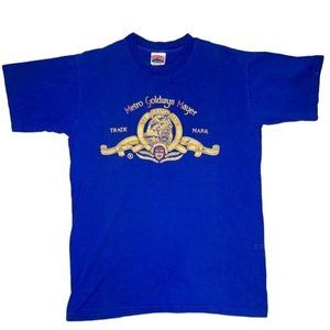 Vintage Nutmeg MGM Metro Lion Single Stitch T-Shirt: Size Large